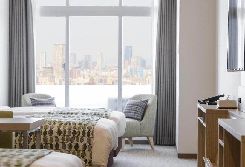 غرفة ديلوكس رباعية, Art Hotel Osaka Bay Tower