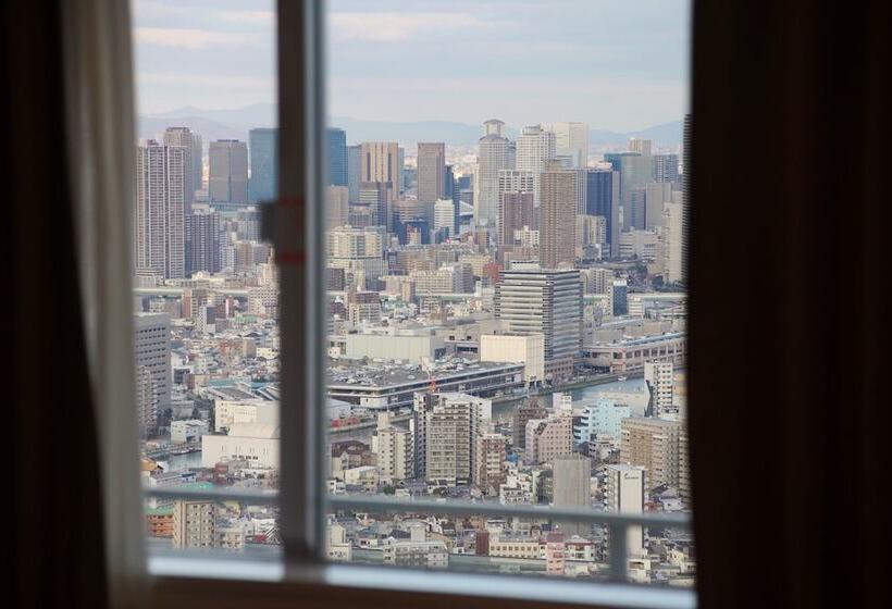 غرفة ديلوكس رباعية, Art Hotel Osaka Bay Tower