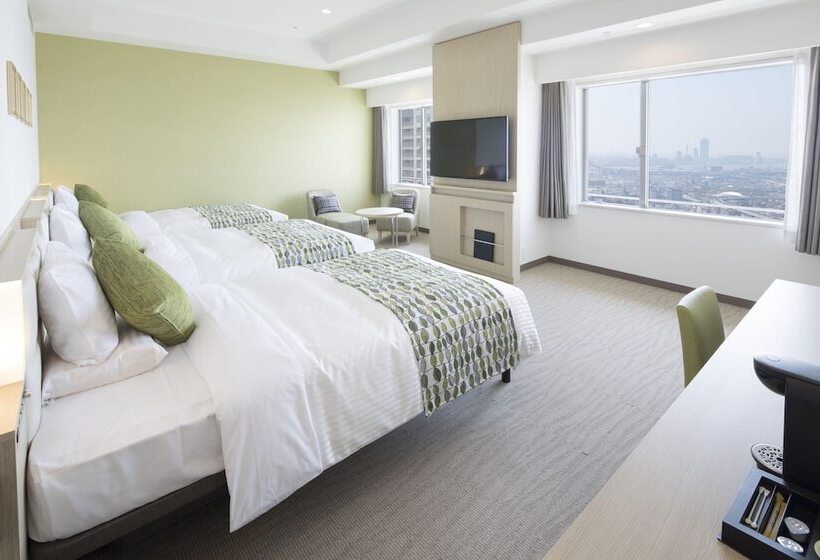 غرفة ديلوكس ثلاثية, Art Hotel Osaka Bay Tower
