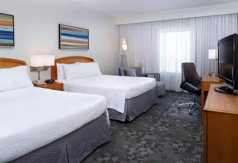 クイーンサイズベッドのスタンダードルーム, Courtyard Kansas City Overland Park/convention Center