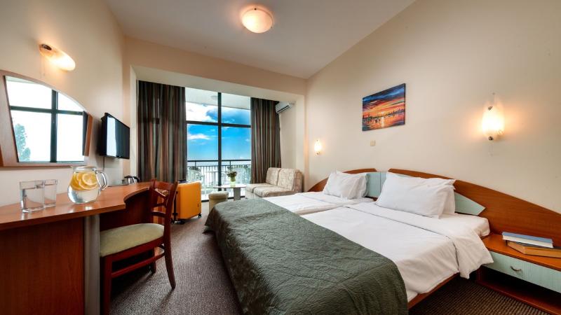 带海景的标准房, Palm Beach Hotel   All Inclusive With Free Beach Package & Private Beach