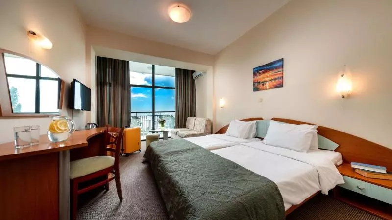 اتاق استاندارد با چشم‌انداز دریا, Palm Beach Hotel   All Inclusive With Free Beach Package & Private Beach