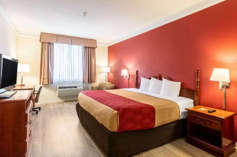 キングサイズベッドのスタンダードルーム, Econo Lodge  Inn & Suites