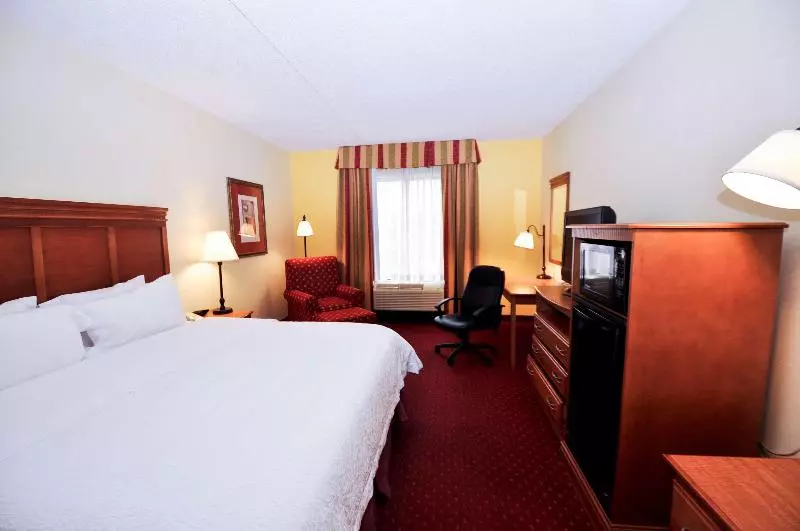 キングサイズベッドのスタンダードルーム, Hampton Inn & Suites Louisville East