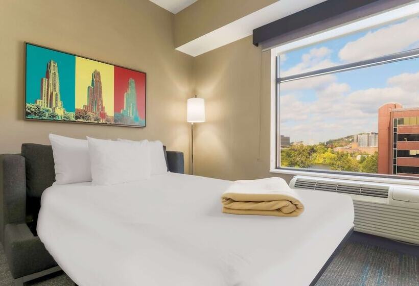 סטודיו סטנדרט מיטה זוגית, Hampton Inn & Suites Pittsburgh Downtown