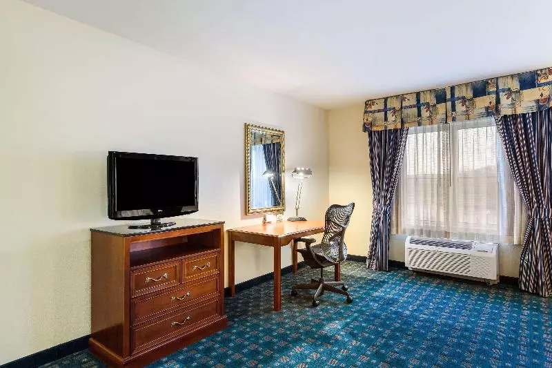 キングサイズベッドのスタンダードルーム, Hilton Garden Inn Suffolk Riverfront