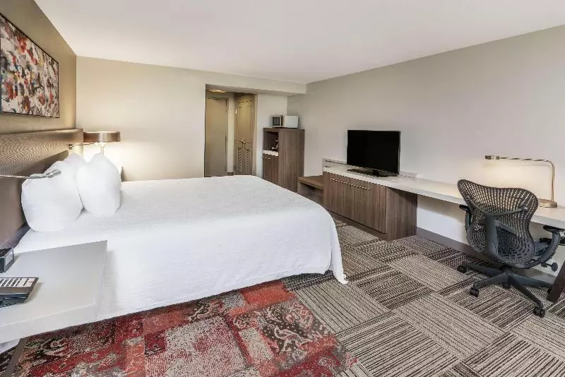 キングサイズベッドのスタンダードルーム, Hilton Garden Inn Syracuse