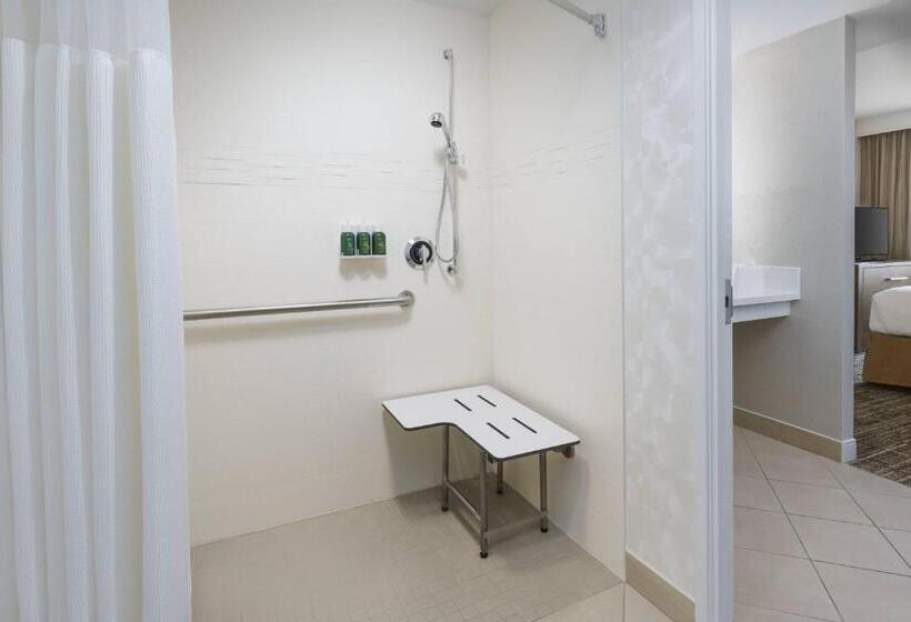 带大床的标准工作室, Residence Inn Austin Downtown/convention Center