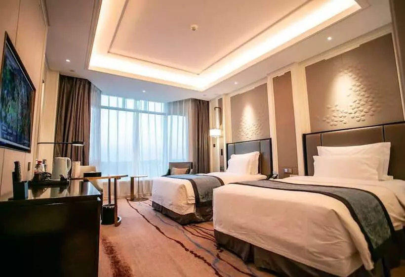 シティビューのデラックスルーム, Wyndham Qingdao