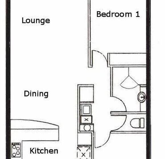 带2个卧室的公寓, Palm Cove Tropic Apartments