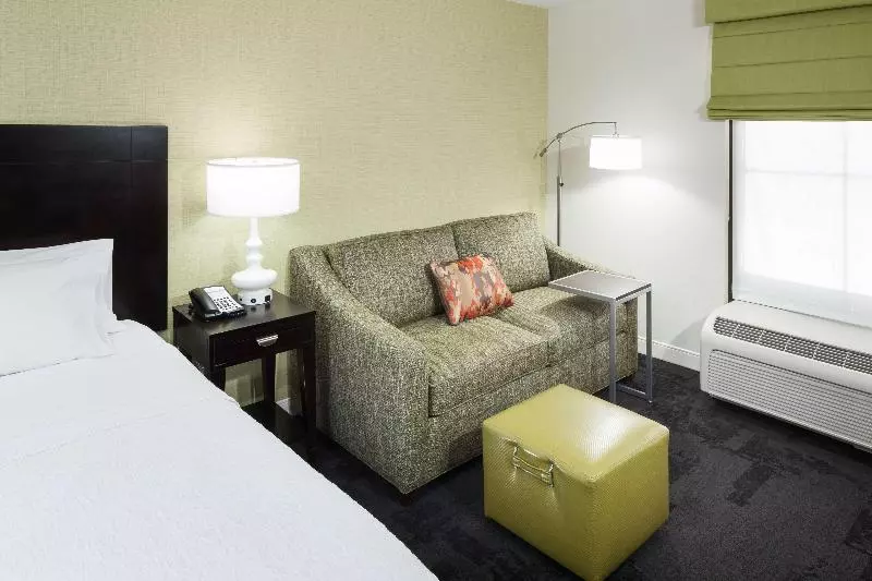 キングサイズベッドのスタンダードルーム, Hampton Inn & Suites Gainesvilledowntown