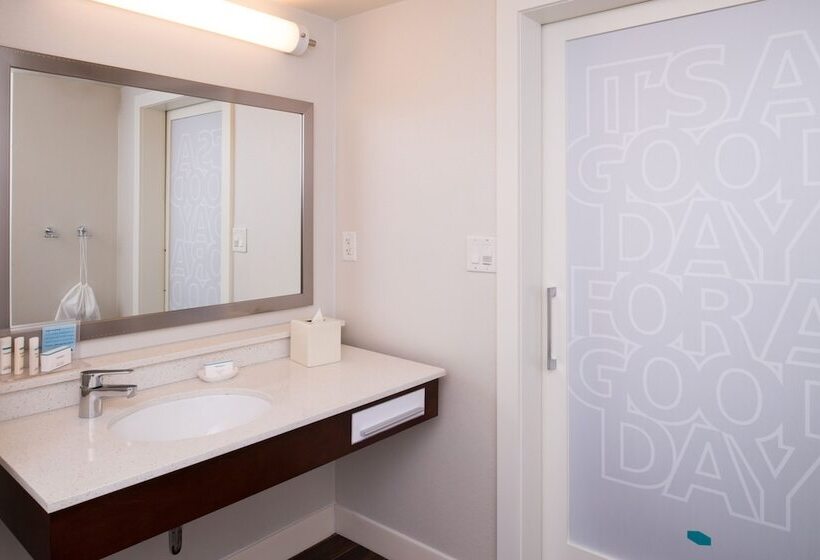 キングサイズベッドのスタンダードルーム, Hampton Inn & Suites Schertz