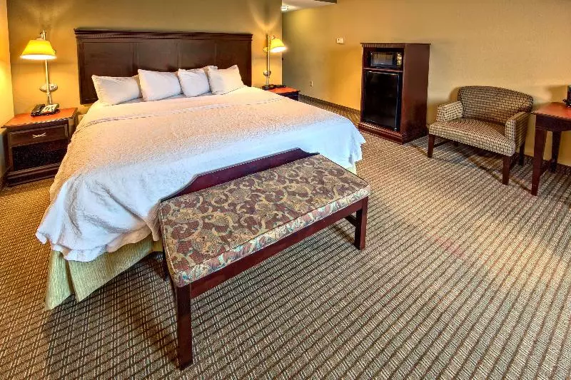 キングサイズベッドのスタンダードルーム, Hampton Inn Rochesterirondequoit