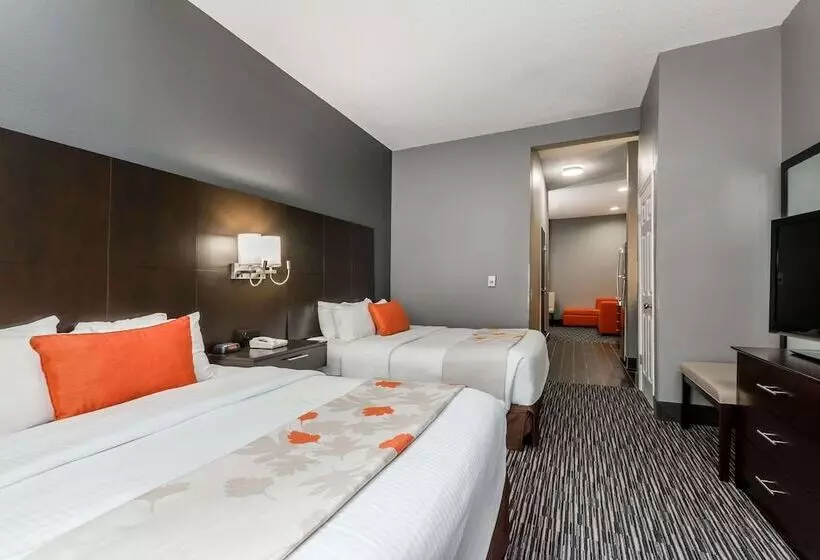 ２ベッドスイートルーム, Hawthorn Extended Stay By Wyndham Columbus West