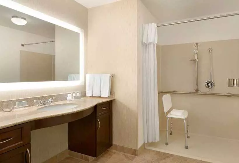 キングサイドベッドのスタンダードワンルーム, Homewood Suites By Hilton Las Vegas Airport