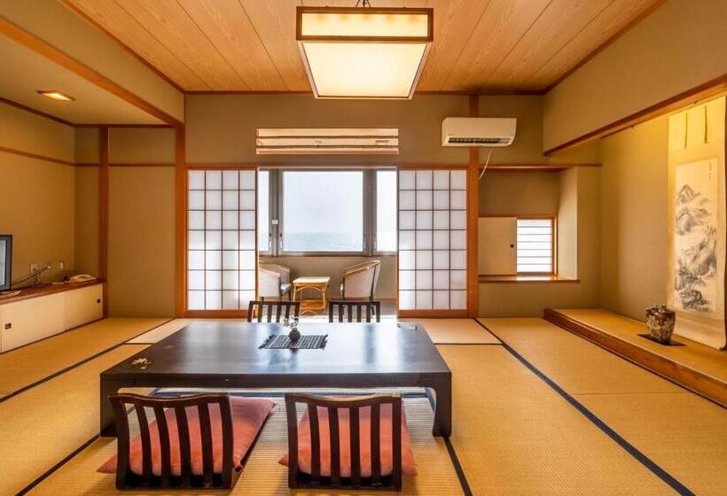 غرفة قياسية مطلّة علي البحر, Sado Resort Hotel Azuma