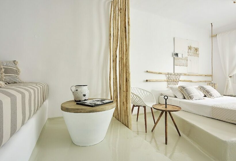 غرفة ديلوكس مطلّة علي البحر, Artemis Seaside Resort