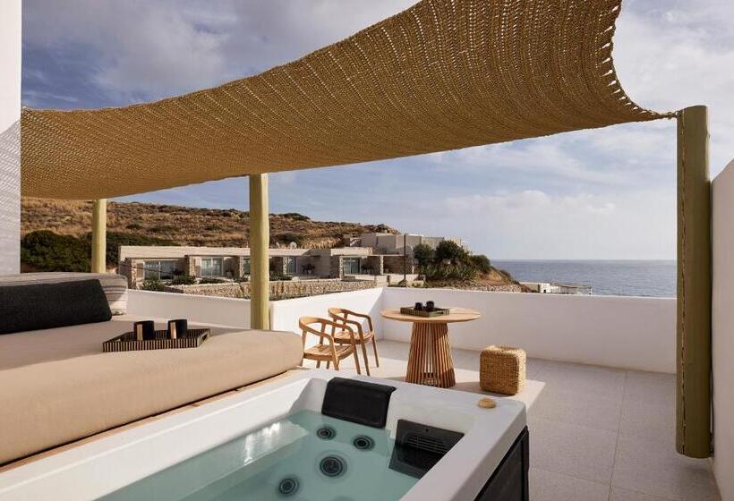 جناح ديلوكس مطل على البحر, Artemis Seaside Resort