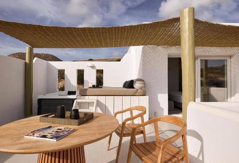 جناح ديلوكس مطل على البحر, Artemis Seaside Resort