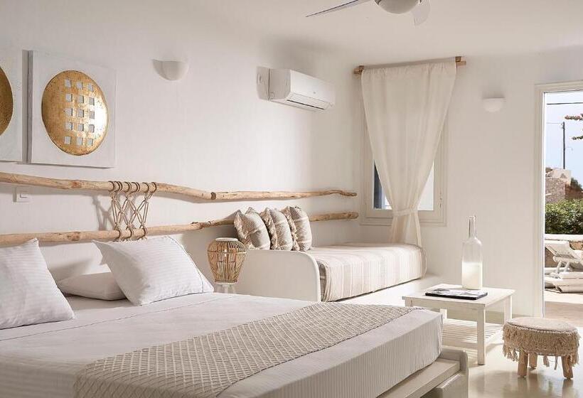 غرفة ديلوكس مطلّة علي الحديقة, Artemis Seaside Resort