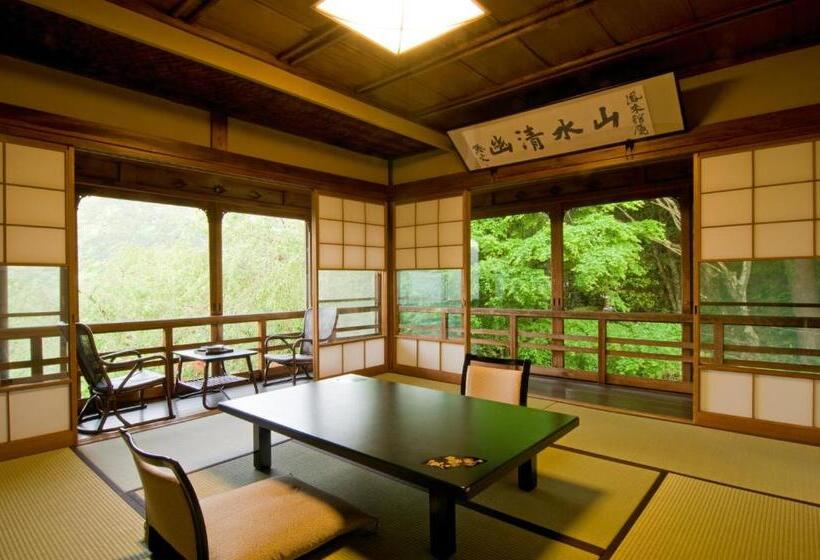 غرفة قياسية حمام مشترك, Hakone Kowakien Mikawaya Ryokan