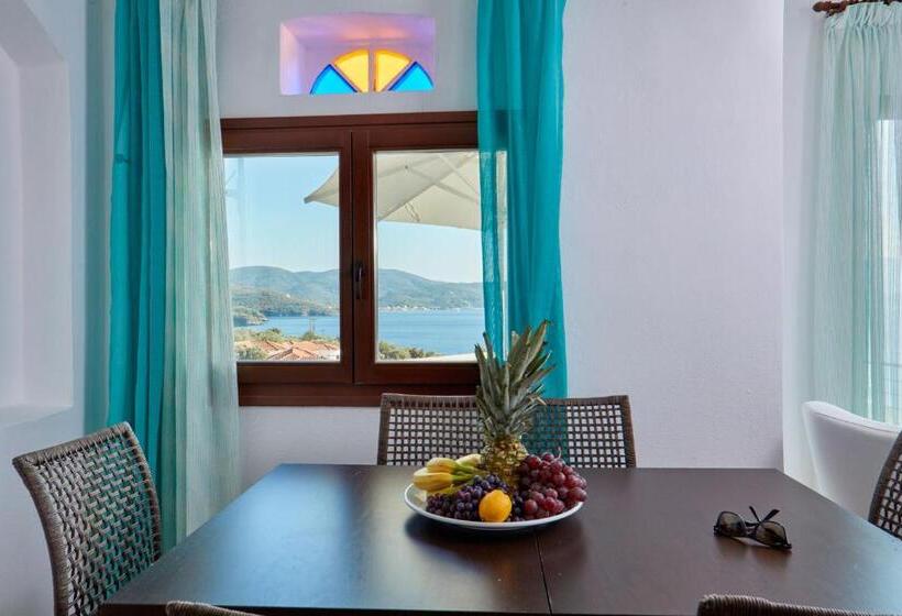 וילת חדר שינה 1 עם נוף לים, Leda Village Resort