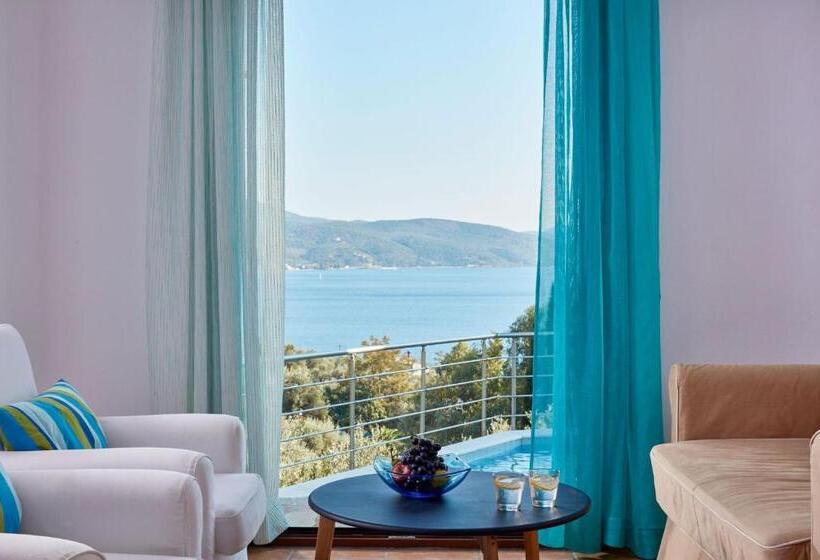 וילת חדר שינה 1 עם נוף לים, Leda Village Resort