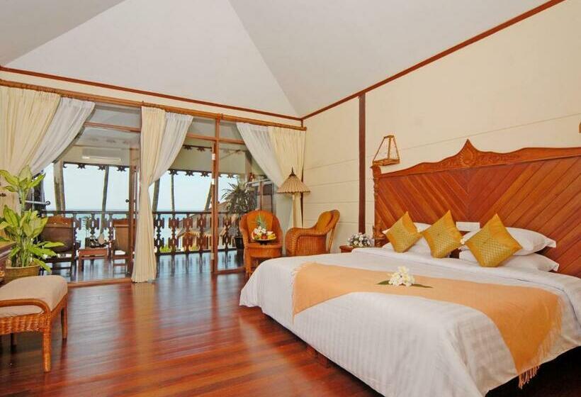 اتاق لوکس با چشمانداز دریا, Amazing Ngapali Resort