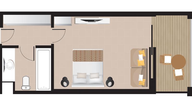 オーシャンビュースタンダードルーム, Grecotel Casa Paradiso, Lifestyle All In Resort