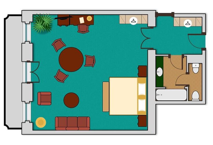 סוויטת ג'וניור, Carlsbad Plaza Medical Spa & Wellness