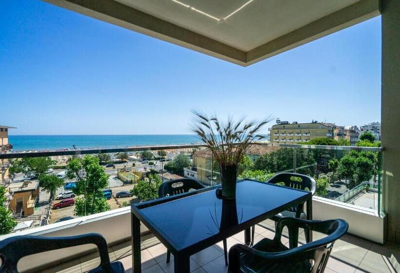 آپارتمان 1 خوابه با چشم‌انداز دریا, Cristallo