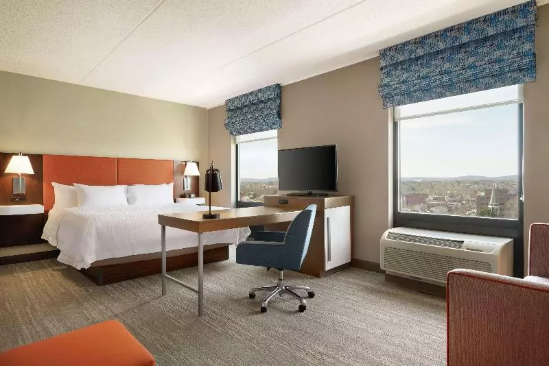 キングサイドベッドのスタンダードワンルーム, Hampton Inn & Suites Ephrata   Mountain Springs
