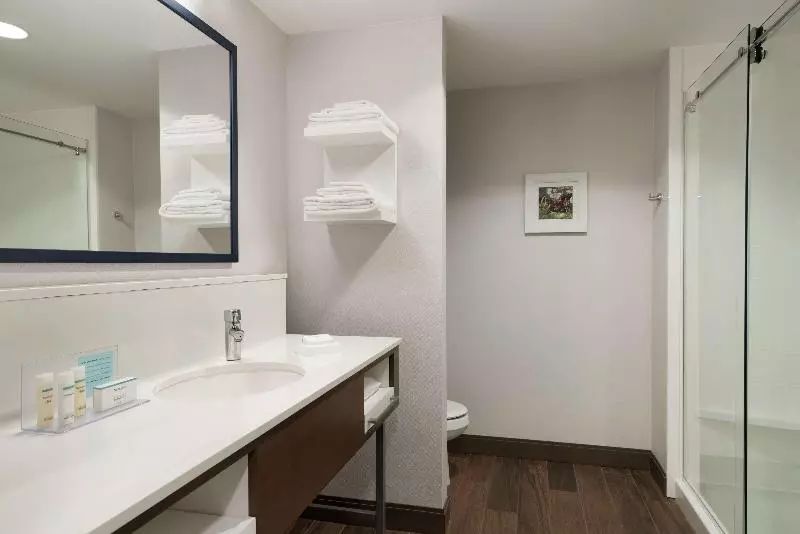 キングサイズベッドのスタンダードルーム, Hampton Inn & Suites Ephrata   Mountain Springs