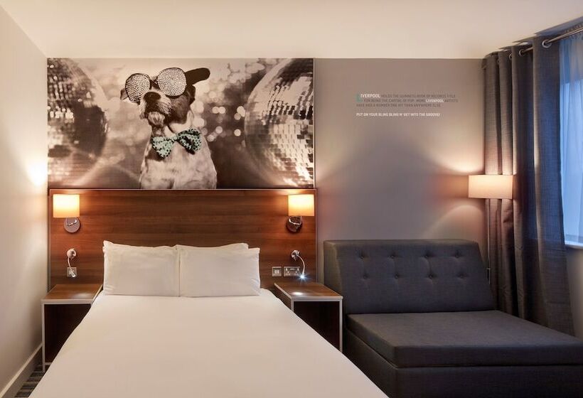 스탠다드 룸 킹사이즈 침대, Heeton Concept Hotel   City Centre Liverpool