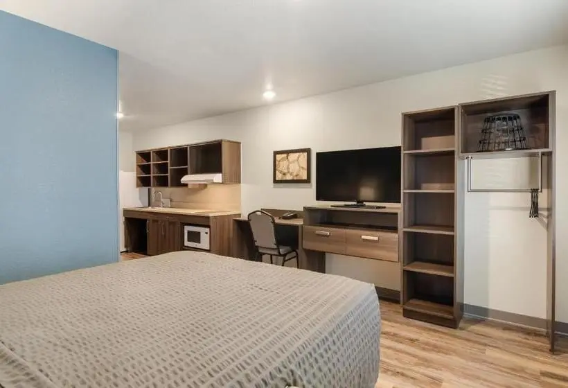 身障者適用スタンダードルーム, Woodspring Suites Thornton North Denver