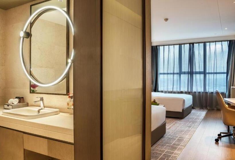 اتاق استاندارد با چشمانداز شهر, Crowne Plaza Changsha Development Zone By Ihg