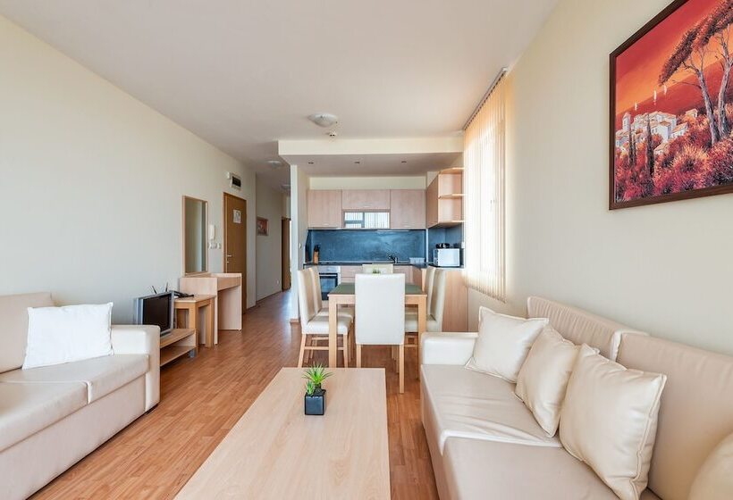 شقة غرفتين مطلة على البحر, Garden Of Eden Complex