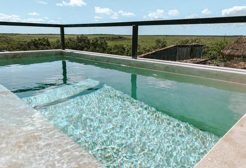 اتاق استاندارد با چشمانداز, Be Tulum