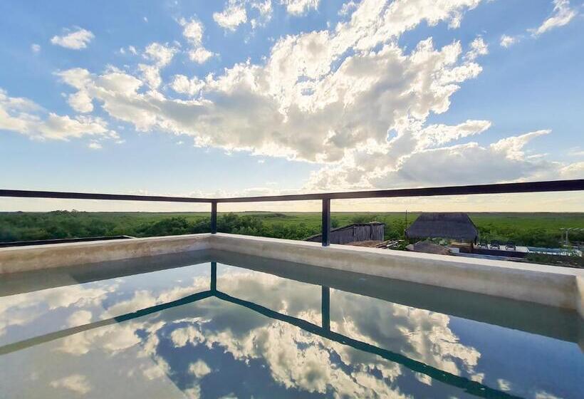 اتاق استاندارد با چشمانداز باغ, Be Tulum