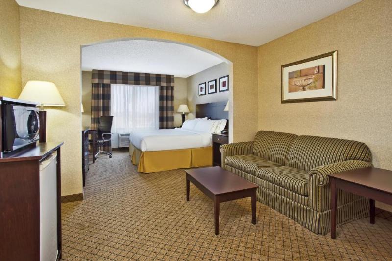 带大床的套房, Holiday Inn Express Hotel & Suites Anderson, An Ihg
