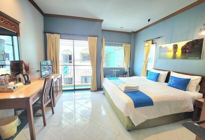 디럭스 룸, Sea Front Home Hotel Patong Beach