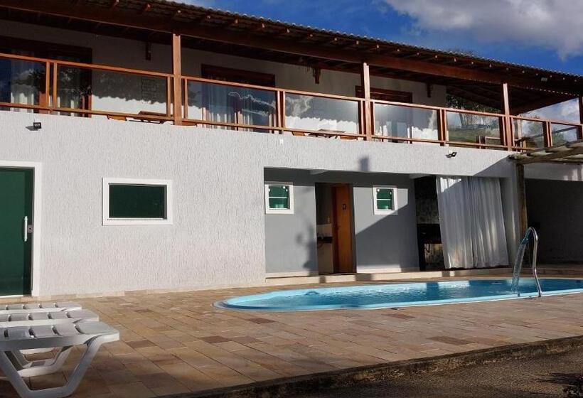 套房带泳池景, Pousada Sítio Vale Das Olivas