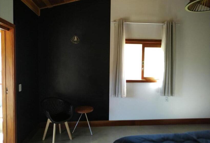 套房带泳池景, Pousada Sítio Vale Das Olivas