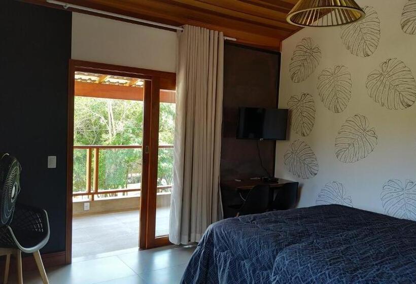 套房带泳池景, Pousada Sítio Vale Das Olivas