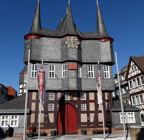 1ベッドルームアパートメント, Tiny Apartment In Gemuenden An Der Wohra