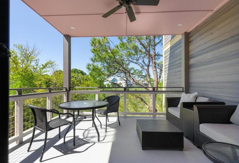 豪华工作室, Folly With Marsh And Sunset Views