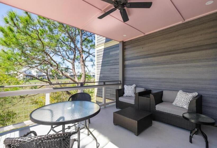 豪华工作室, Folly With Marsh And Sunset Views