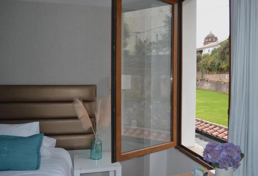 キングサイズベッドのスーペリアルーム, Katari Apart Hotel At Qorikancha