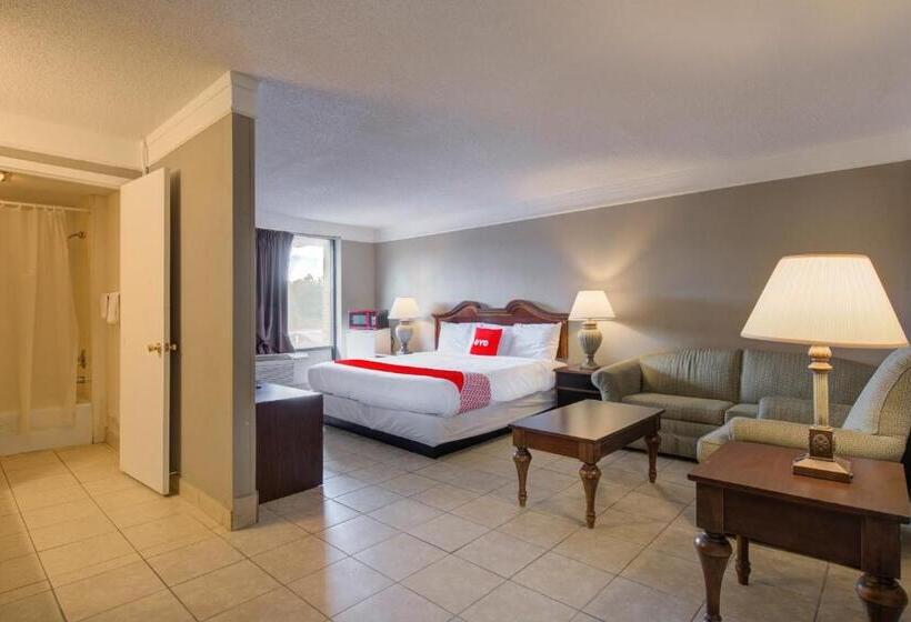 חדר דחוקס עם מיטת קינג, OYO Douglas GA US-441