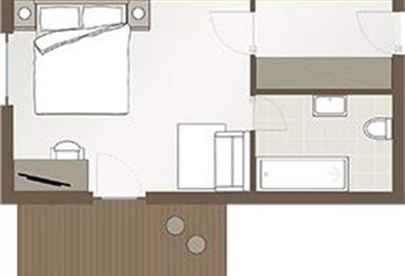 Номер Стандарт с Балконом, Alpenpark Resort Superior
